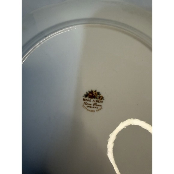 Royal Albert September Song Dinner Plate - Picture 4 of 8